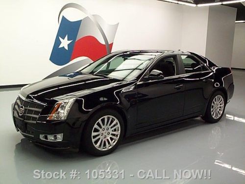 2010 cadillac cts performance 3.0l v6 pano sunroof 50k texas direct auto