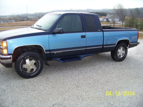 1996 chevy silverado extended cab 1500