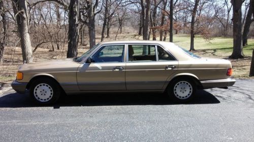 1986 mercedes-benz 560sel base sedan 4-door 5.6l model 126