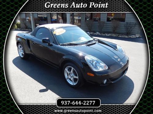 2003 toyota mr2 spyder base convertible 2-door 1.8l   only 23,326  miles!