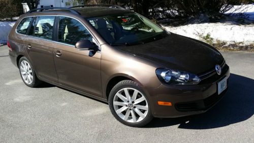 2011 volkswagen jetta tdi wagon - w/ navigation, loaded - 100,000 mile warranty!