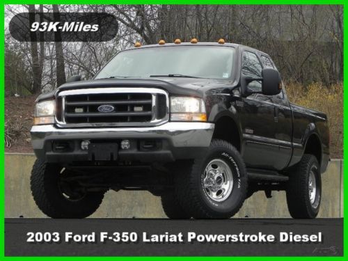 2003 ford f-350 lariat extended cab short bed 4x4 4wd 6.0l power stroke diesel