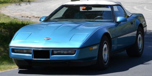 1987 chevrolet corvette base convertible 2-door 5.7l