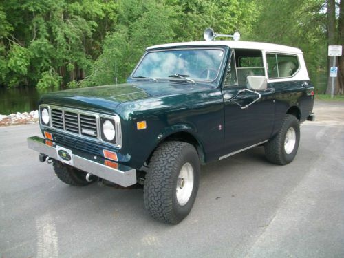 Restored 1976 ih scout ii xlc