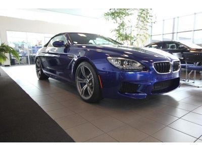 12 m6 convertible, san marino blue, da, full merinio leather, executive package