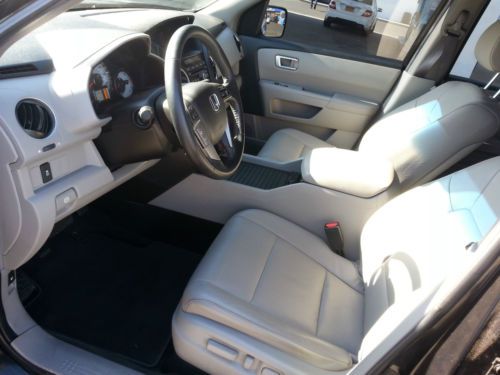 2012 Honda Pilot EX-L Sport Utility LEATHER SEATS SUNROOF NO RESERVE SALVAGE, image 9