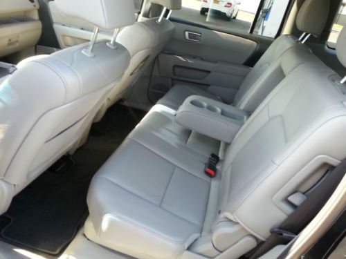 2012 Honda Pilot EX-L Sport Utility LEATHER SEATS SUNROOF NO RESERVE SALVAGE, image 10