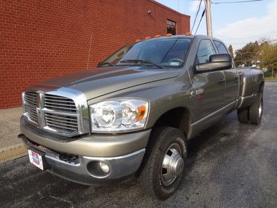 Dodge ram 3500 quad cab 6.7l diesel crew dually auto 4x4 clean autocheck clean