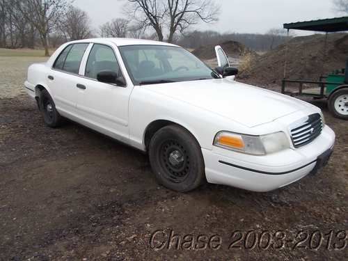 1999 ford crown vic victoria police interceptor - 139,366 miles - 4.6l v8