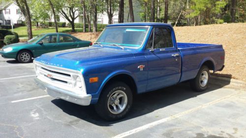 68 c-10 short bed. rebuilt 350 motor, bulit 200r4 transmission, redone interior