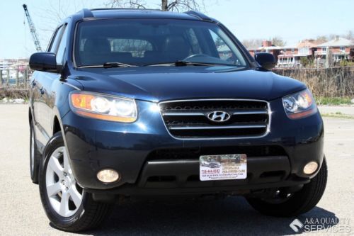 2008 hyundai santa fe limited navigation heated seats leather sunroof automatic