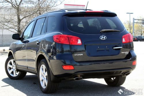 2008 HYUNDAI SANTA FE LIMITED NAVIGATION HEATED SEATS LEATHER SUNROOF AUTOMATIC, image 2