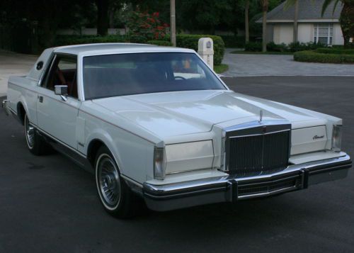 Elegant original survivor - 1981 lincoln mark vi coupe-  61k orig mi