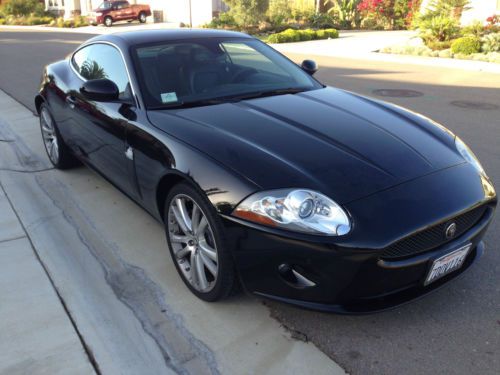 Black 2009 Jaguar XK Coupe. 27K miles., US $35,000.00, image 2