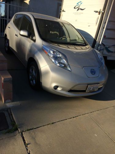 2011 nissan leaf, silver, tinted windows, US $15,000.00, image 2
