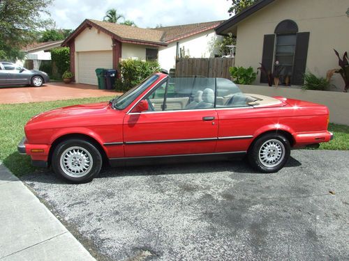 1989 bmw 325i base convertible 2.5l cheap,reliable,rare,gas saver,classic car