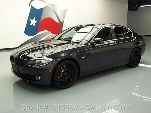 2012 bmw 535i sedan turbo climate seats sunroof nav 29k texas direct auto