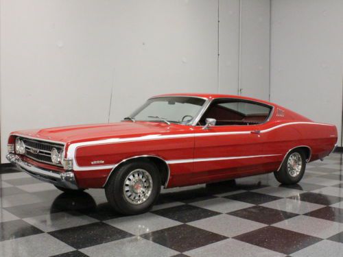 Candyapple red fastback, 390 v8, lots of power, lots of style, classic muscle!