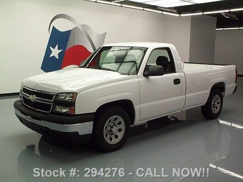 2006 chevy silverado reg cab long bed v8 automatic 59k texas direct auto