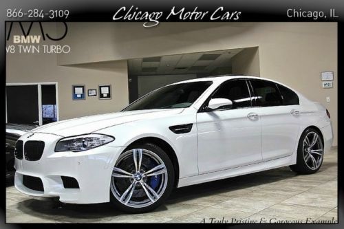 2013 bmw m5 sedan $92k+msrp executive package one owner sakhir orange loaded wow