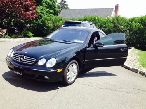 2001 mercedes-benz cl500 coupe 2-door 5.0l