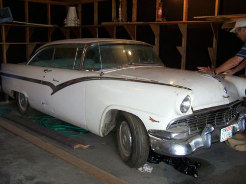 1956 ford fairlane, 312 police interceptor, v8, with dual exhaust