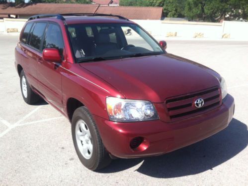 2004 toyota highlander base sport utility 4-door 3.3l