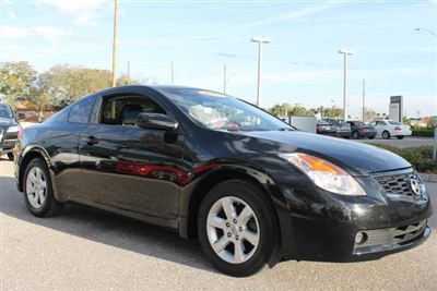 2009 black nissan altima 2.5s 2door coupe