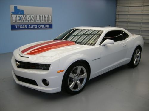 We finance!!!  2011 chevrolet camaro ss 2ss 400 hp hud heated leather texas auto