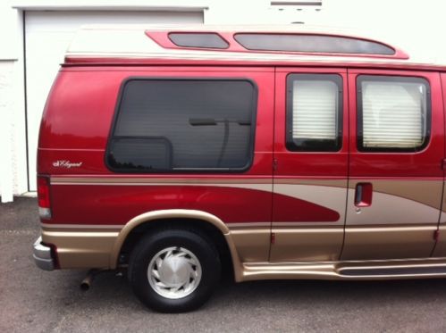 1998 ford d&#039;elegant high top conversion van econoline 150