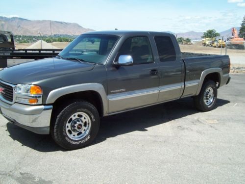 Bank repo 2001 gmc 4x4 sierra 2500 extra cab no reserve