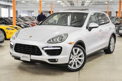 2011 porsche cayenne turbo burmester ventilated seats navigation only 17k miles