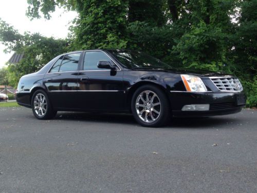 2007 cadillac dts deville black beauty  performance sedan northstar v8