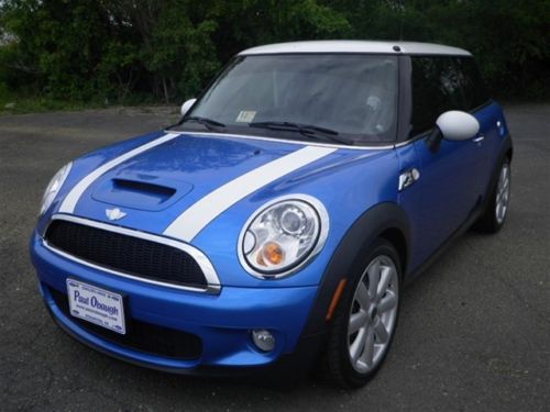 2007 mini cooper s hardtop blue