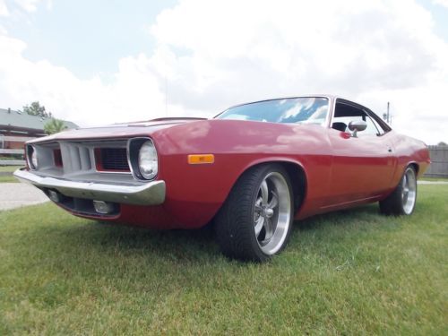 1974 plymouth cuda , build sheet, big block, auto, very fast