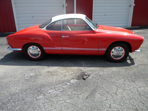 1967 Karmann Ghia,  100 PICS, 1600 Engine, Runs Great, 4-Speed, image 2