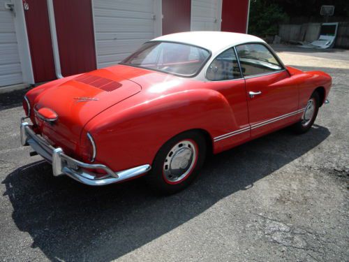 1967 Karmann Ghia,  100 PICS, 1600 Engine, Runs Great, 4-Speed, image 3
