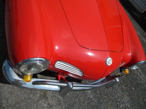 1967 Karmann Ghia,  100 PICS, 1600 Engine, Runs Great, 4-Speed, image 11