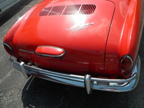 1967 Karmann Ghia,  100 PICS, 1600 Engine, Runs Great, 4-Speed, image 18