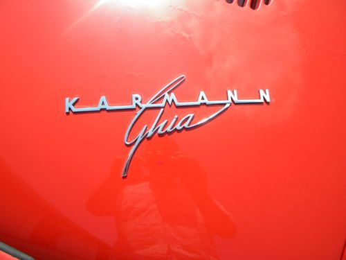 1967 Karmann Ghia,  100 PICS, 1600 Engine, Runs Great, 4-Speed, image 23