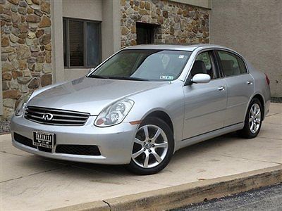 2005 infiniti g35x awd sedan automatic, premium, leather, sunroof