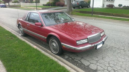 Classic 1990 buick rivera 2 door coupe immaculate condition one owner car