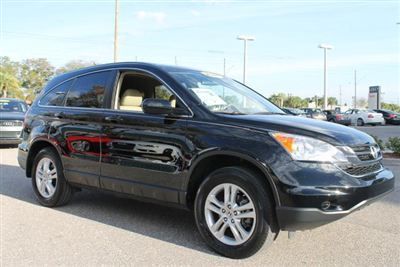 2011 black honda cr-v 5door ex-l