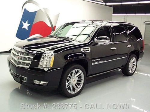 2012 cadillac escalade platinum hybrid awd sunroof nav texas direct auto