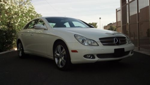 2010 mercedes-benz cls550 diamond white..