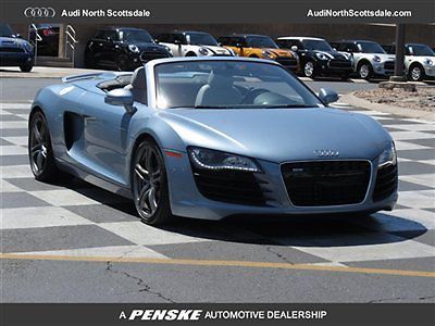 11 audi r8 quattro v8 manual shift 7500 miles leather heated seats we finance