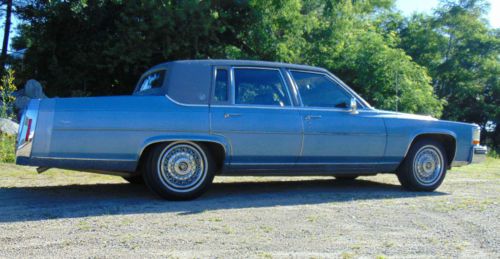 Barn find 1989 cadillac brougham california classic