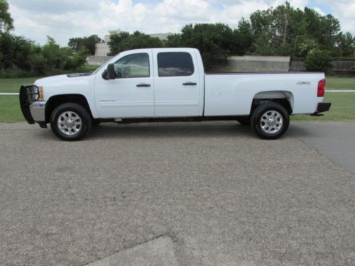 2012 k3500 crew cab lt 6.6l diesel 4x4 108k longbed lthr auto alloys