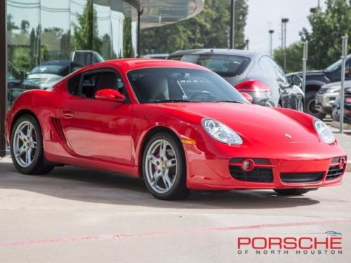2007 porsche cayman s xenon 19 wheels sport shifter guards red
