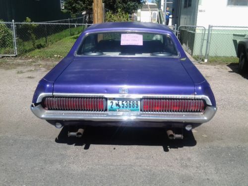 1967 mercury cougar xr-7 4.7l